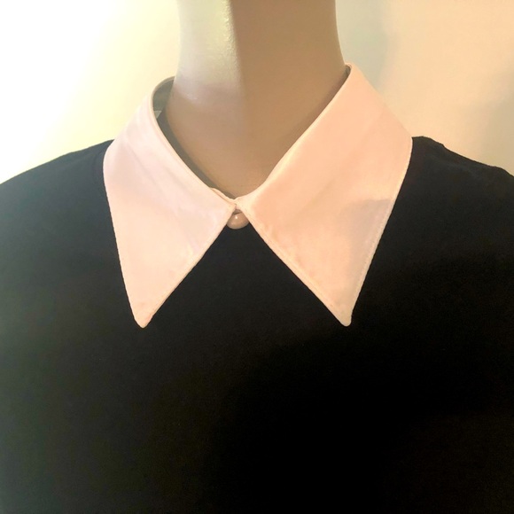 Bundle for $5 Classic and Edgy White Dickey Collar with Pearl Closure - Picture 4 of 10